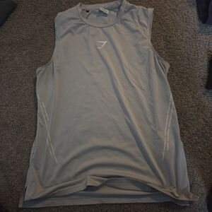 Gymshark Light Gray Athletic Tank